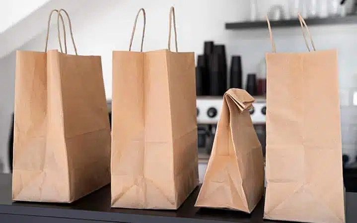 kraft paper carry bag