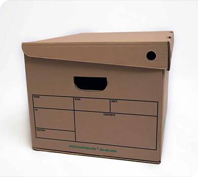 Kraft File Boxes – Made in Canada, Eco-Friendly Storage