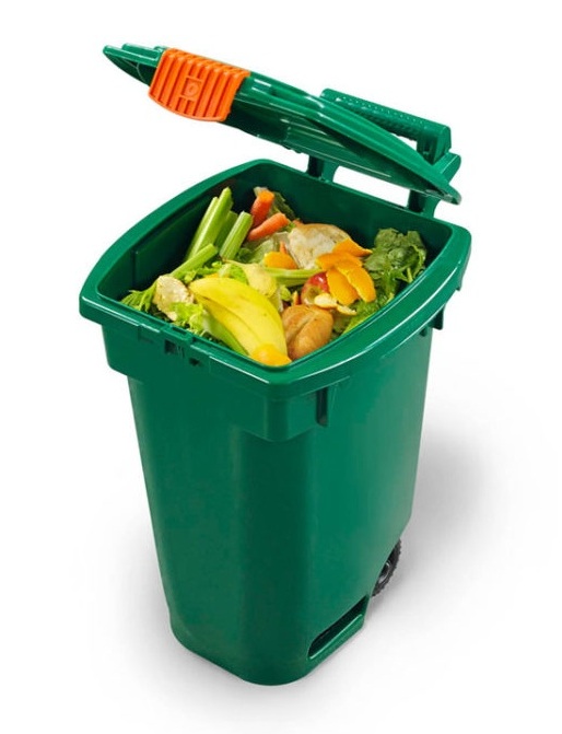 Wheeled Green Bin Organic Waste